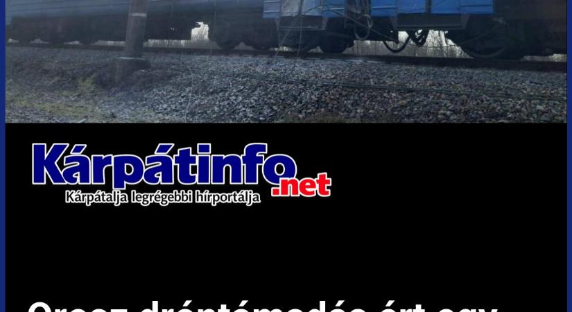 Orosz dróntámadás ért egy személyvonatot Ukrajnában, többen megsérültek