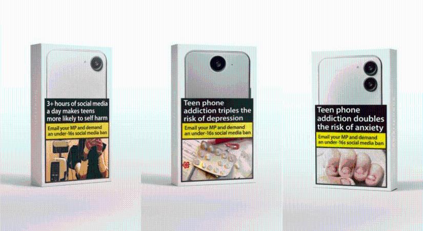 „Ha a cigarettásdobozokra kötelező figyelmeztetés, miért ne lenne a közösségi médiára?” — új kampány a fiatalok védelmében