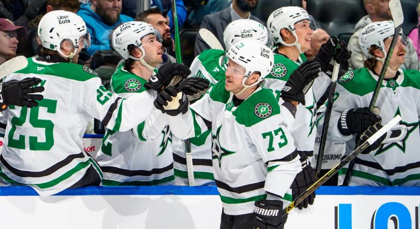 NHL: rekordot döntött a Stars; kilencgólos őrület a Rangers meccsén