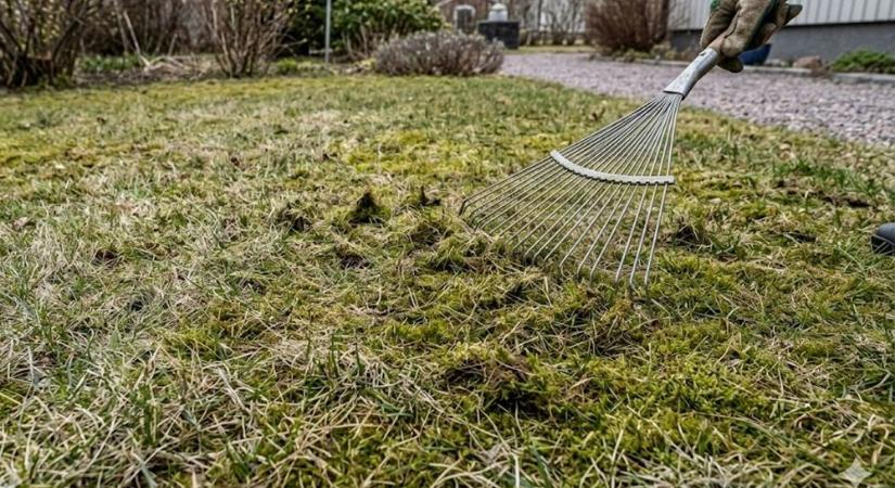 Pázsit ébresztése – most gereblyézzünk vagy még várjunk?