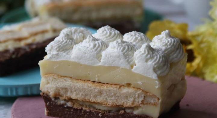 Mennyei gesztenyés krémes sütés nélkül: babapiskótás recept