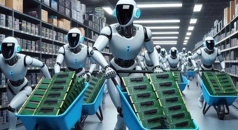 Mesterséges intelligenciás üzér-botok vásárolják fel előled még azt a kevés RAM-ot is, ami megmaradt