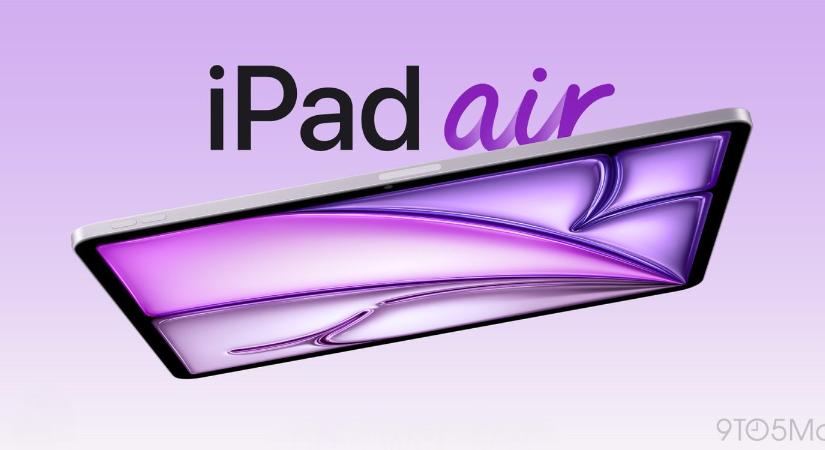 Az Apple bemutatta az M4 processzoros iPad Airt