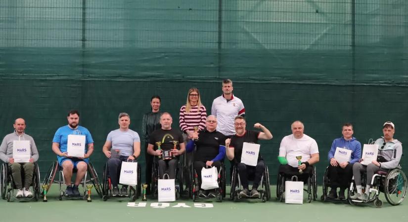 A rekorder Farkas László a 33. aranyérmét szerezte meg a kerekesszékes tenisz ob-n