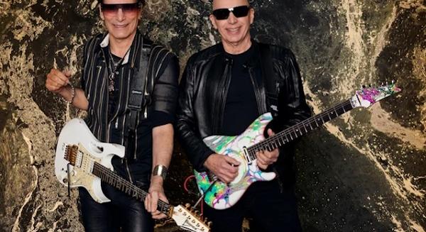 Új dallal jelentkezett Joe Satriani és Steve Vai közös zenekara: 'Dancing'