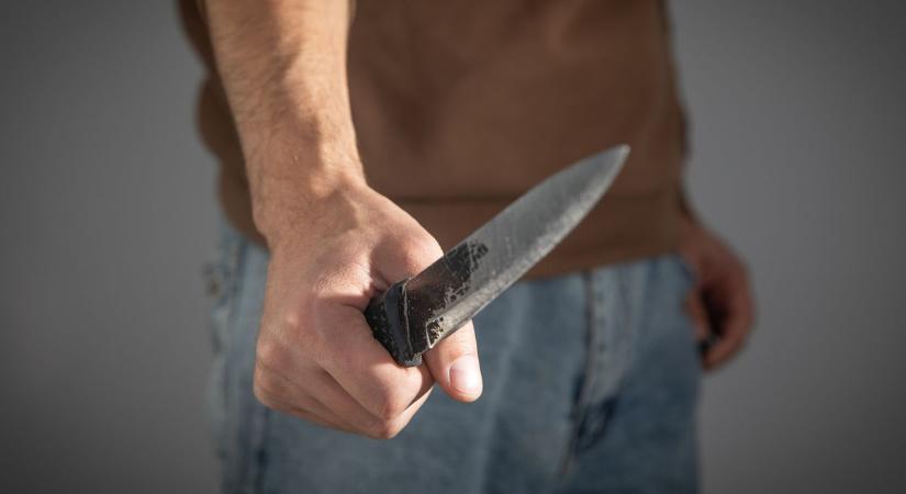 Három gyermekre támadt rá késsel egy férfi Baracskán (videó)