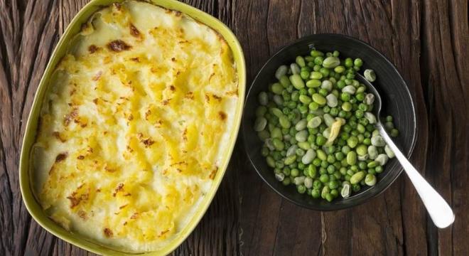 Portugál tejszínes tőkehal, a gazdag egytálétel