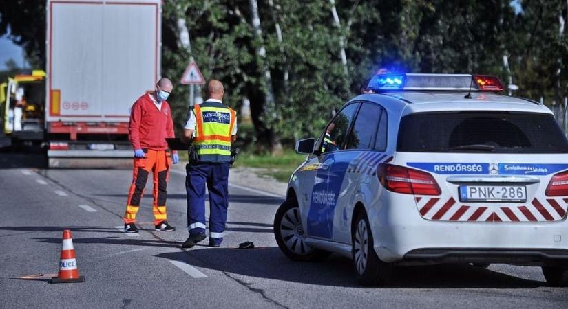 Kamion gázolt el egy nőt, esélye sem volt a túlélésre