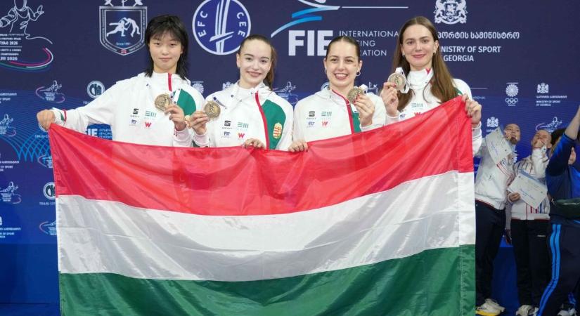 Érmeket szereztek a vásárhelyi vívók az Eb-n