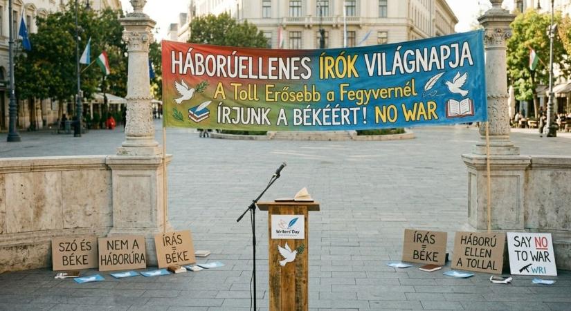 Tollal az öldöklés ellen – Lépjünk fel az irodalom erejével a békéért