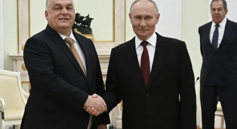Kreml: Putyin telefonon beszélt Orbánnal