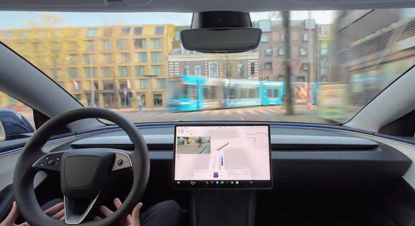 Hatalmas frissítést küld a Tesla az európai autókra