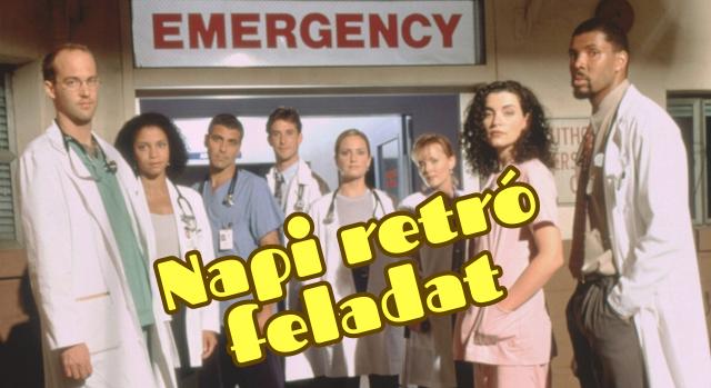 Napi retró feladat: Emlékszel még a 90-es évek kedvenc kórházsorozatára? Teszteld a memóriád!