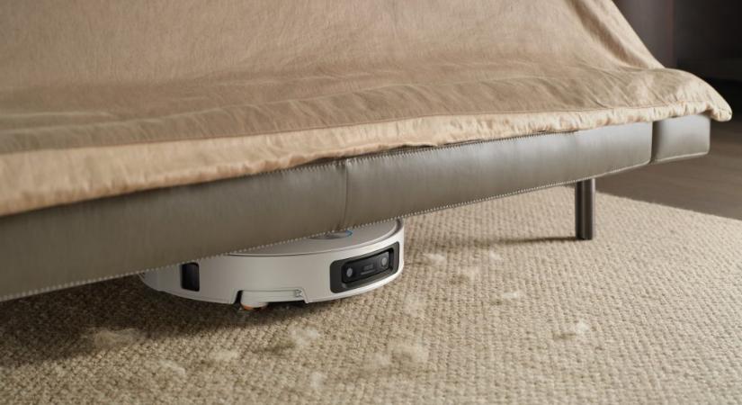 Brutális az új Dreame robotporszívó szívóereje, és olyan helyekre is befér, ahová más gépek már nem