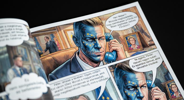 Itt a képregény Magyar Péter munkásságáról: nem Kétarcú, inkább félkész