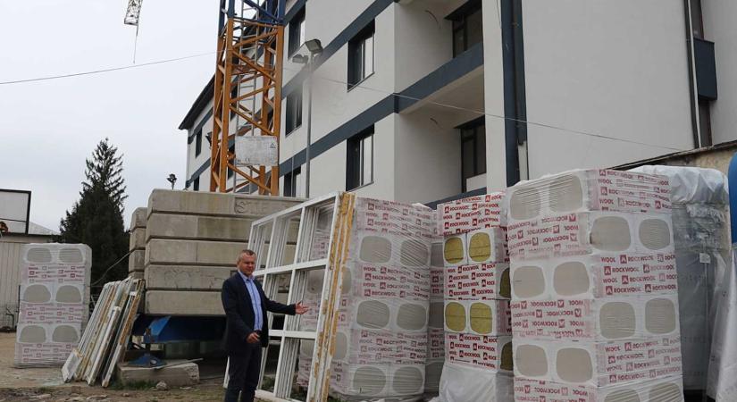 A végéhez közeledik a zilahi pedagógiai líceum felújítása