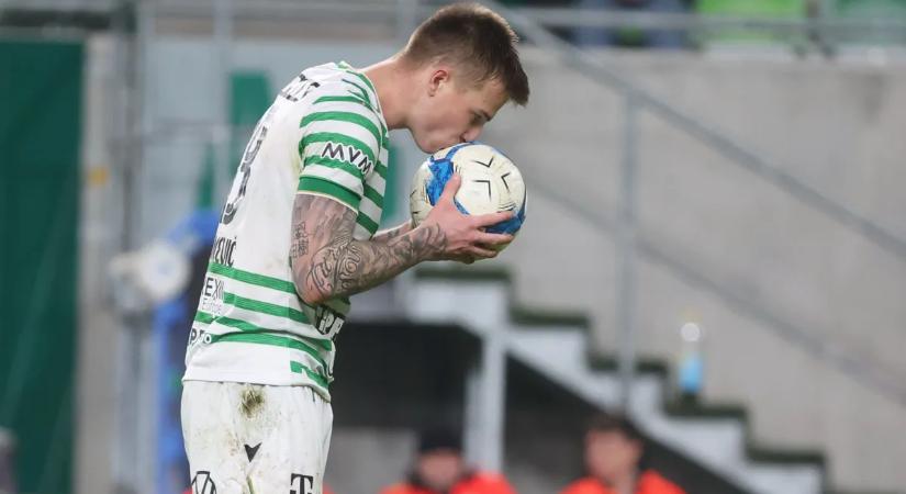 Családjával ünnepelt a Fradi új hőse a dráma után