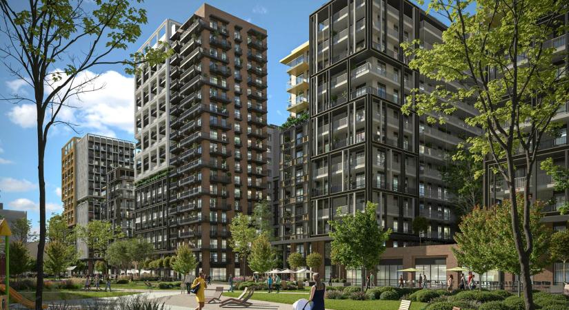 Díjat nyert a XIII. kerületi Láng Gépgyár területén megvalósuló városfejlesztés