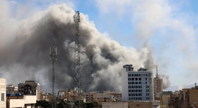 Pusztító videó: Izrael lebombázta Irán egyik legjobban védett központját
