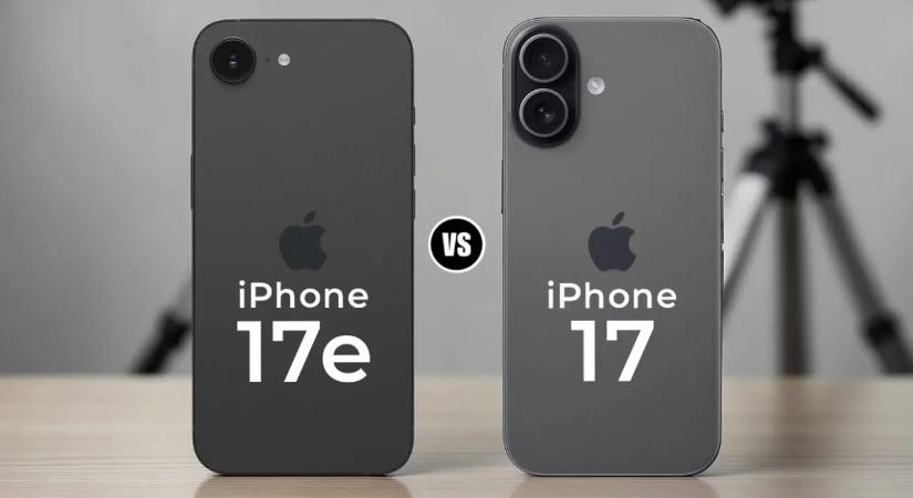 iPhone 17e vs iPhone 17 – Miben térnek el leginkább, és melyiket érdemes választani?