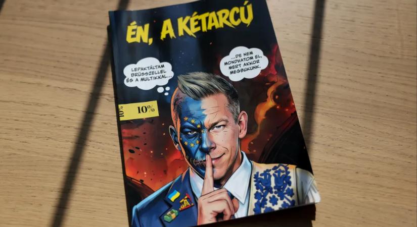 A Csurran-cseppenből idézve, gagyi rajzokkal leplezné le Magyar Pétert az Én, a kétarcú