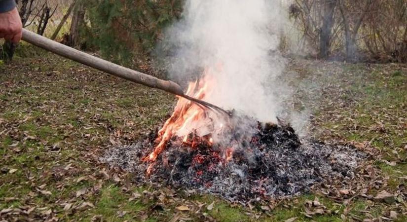 Kerti hulladékot égetne? Most engedélyezett!