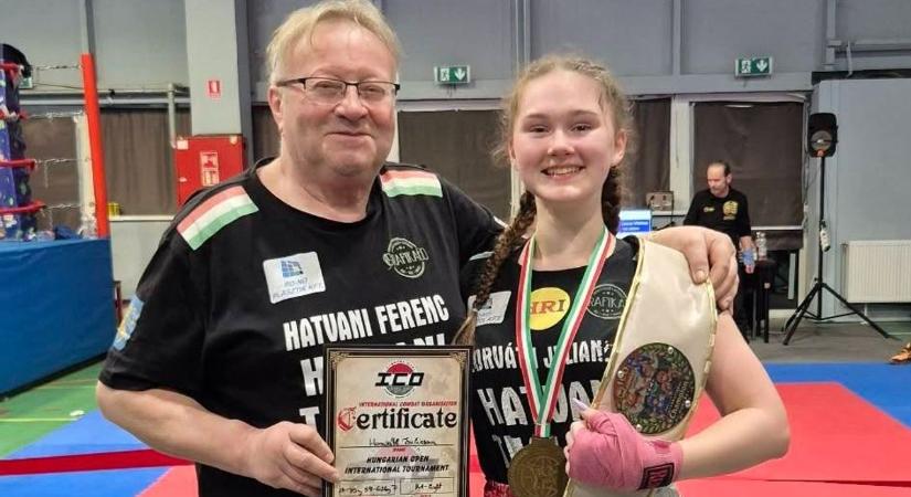 Hatvani Thaibox SE: bajnoki öv és vb-kvóta Horváth Juliannának