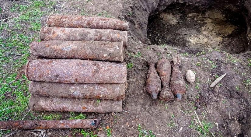 Olyat találtak a sárkeresztúri kertben veteményezés közben, hogy a honvédséget kellett riasztani a helyszínre