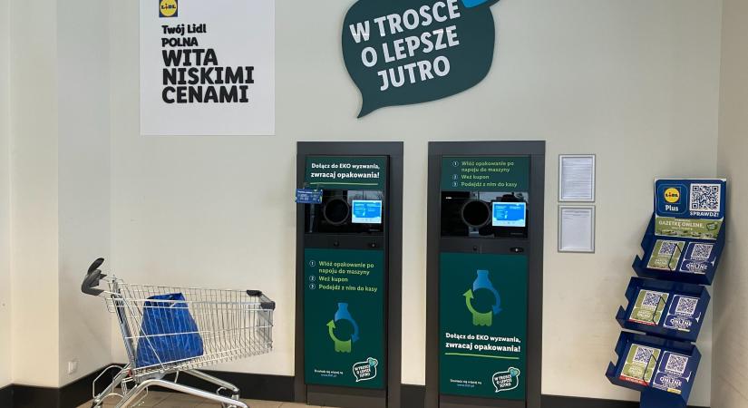 Hűségépítésre használja a Lidl a betétdíjas rendszert Lengyelországban
