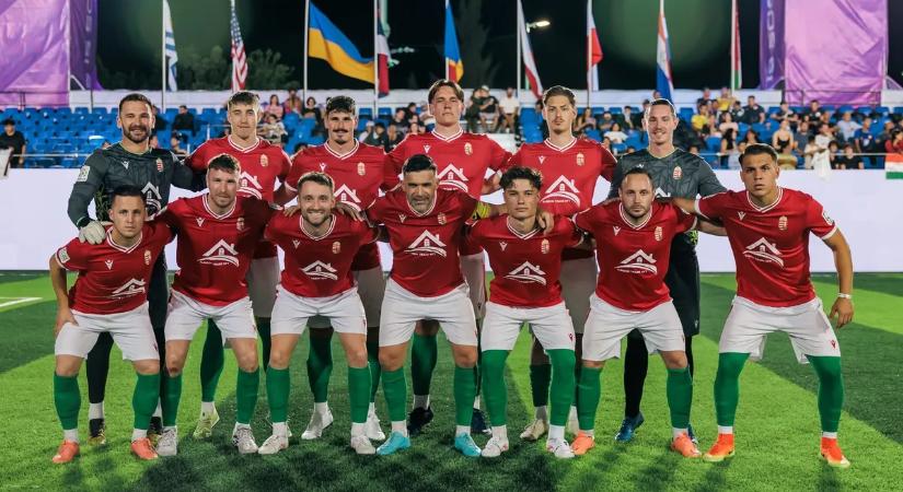 Negyedik a világranglistán a magyar soccaválogatott