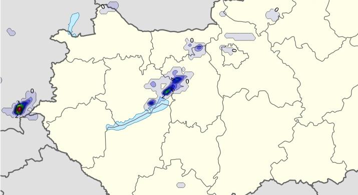 Térképeken mutatjuk, merre lehetnek zivatarok, óráról órára