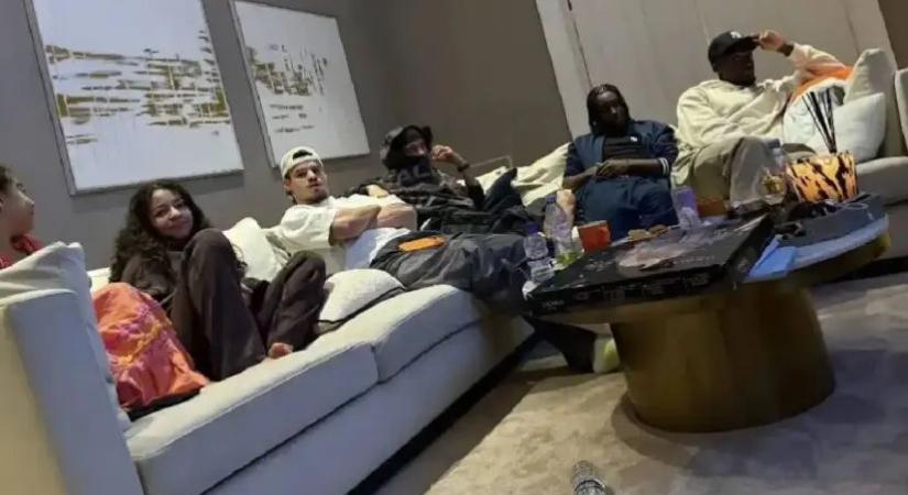 Szoboszlai és Kerkez is megjelent Salah házában - fotók