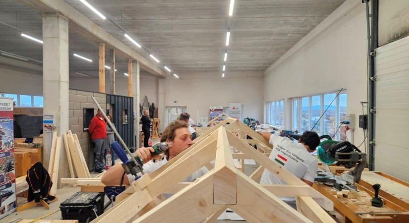 Kis faház, nagy álom: magyar ács indul a WorldSkills-en