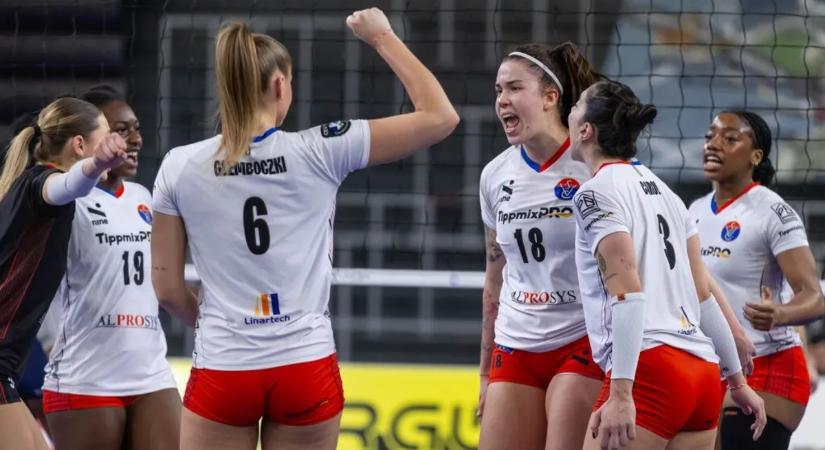 Női röpi Extraliga: egy győzelemre a Vasas a döntőtől