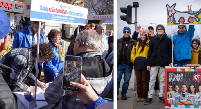 A DK listát állíthat, a Kutyapárt 30 körzetben adta le az ajánlásokat