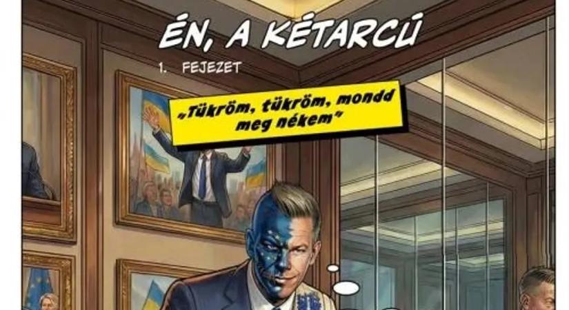 Én, a Kétarcú! – máris nagy siker a Magyar Péter-képregény