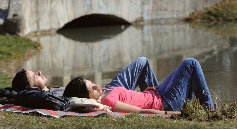 Szerdán a szabadban gyűjthetjük a D vitamint, csodálatos tavaszi időjárás várható