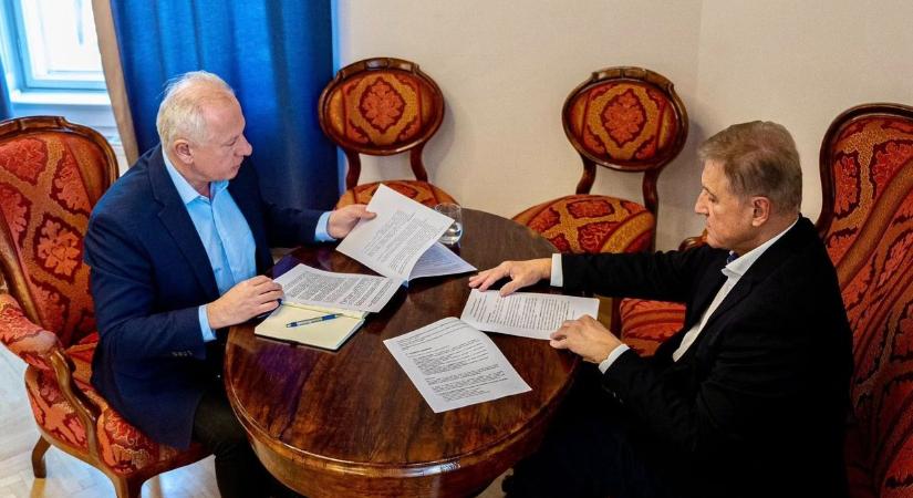 Cziráki Attila egyeztetett Péterffy Attilával az új Szív- és Érgyógyászati Centrumról