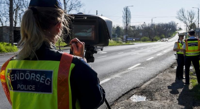Rekordot döntöttek a gyorshajtási büntetések tavaly