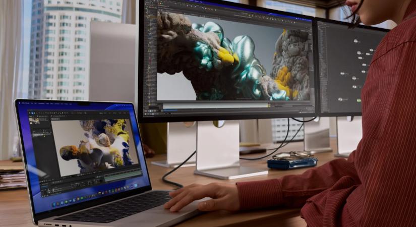 Terméklavina Apple-módra: Itt az új Studio Display és a Studio Display XDR, M5-re váltott a MacBook Air, új MacBook Prók