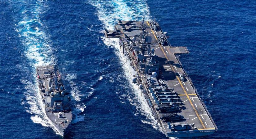 Az amerikai haditengerészet fogja biztosítani a kereskedelmet a Perzsa-öbölben