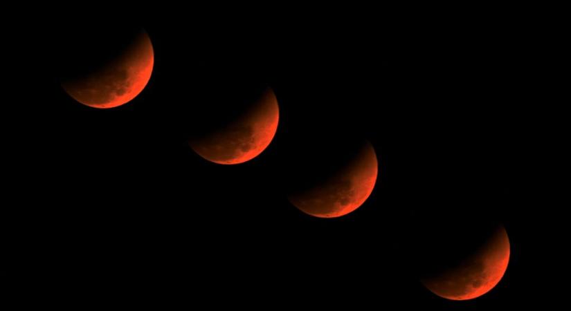 Csodálatos fotókon a világ nagyvárosait beragyogó vérhold