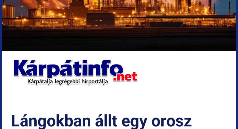 Lángokban állt egy orosz zászló alatt hajózó tanker Málta partjainál, ukrán dróntámadás történhetett