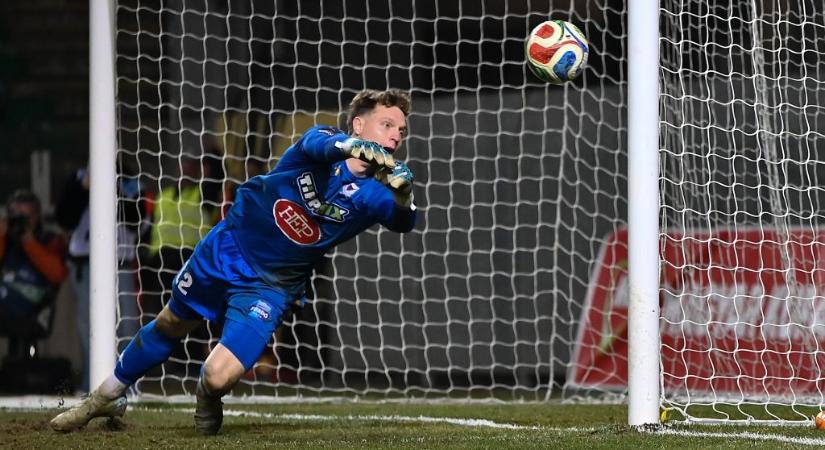 „Lehet, mostantól azt kell reggeliznem, amit ma is” – mondta az ETO ellen remeklő kapus