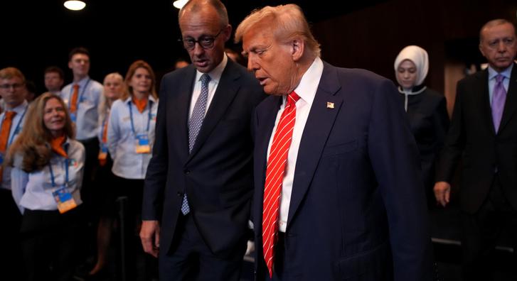 A Fehér Házban puhítaná meg Merz Trumpot