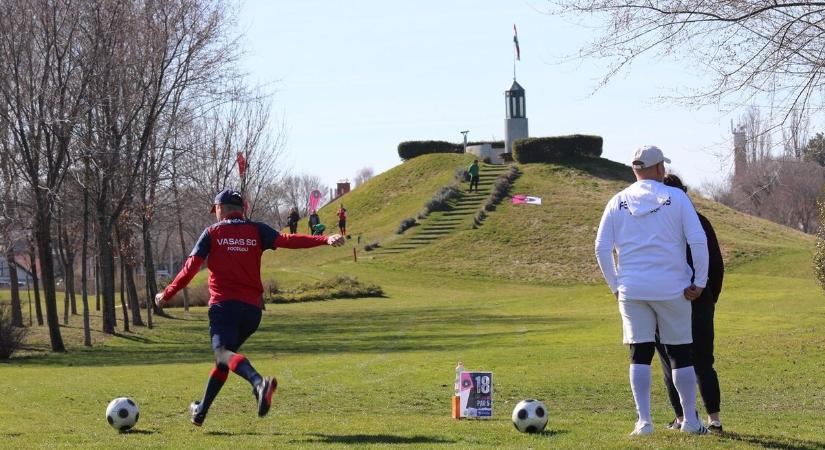 Royal Winter Footgolf Cup versenyt rendeztek a Nimród pályán
