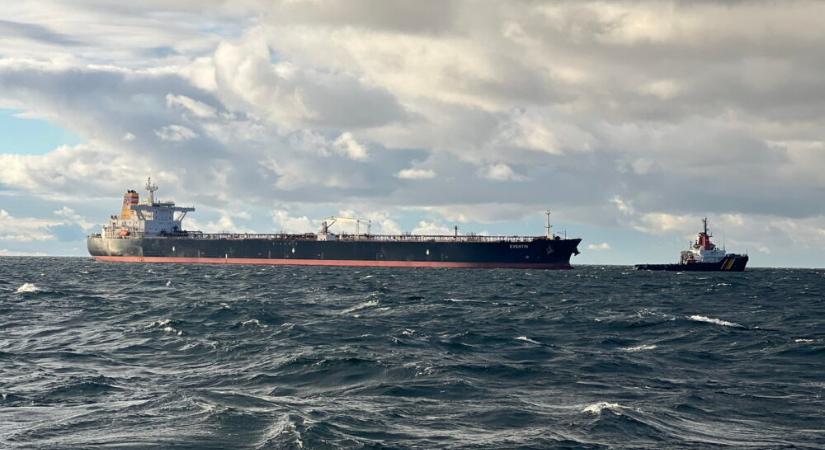 Ukrán drón támadhatott meg egy orosz tankert a Földközi-tengeren