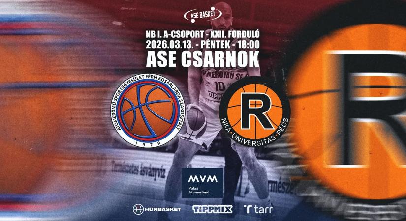 Atomerőmű SE – NKA-Universitas Pécs, 2026.03.13., Paks