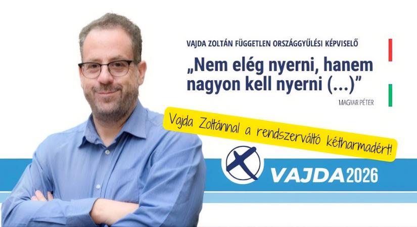 Az NVB helyt adott Vajda Zoltán fellebbezésének, aki így továbbra is kampányolhat Magyar Péter idézeteivel