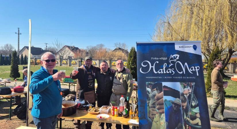 Halőrök a bogrács mellett